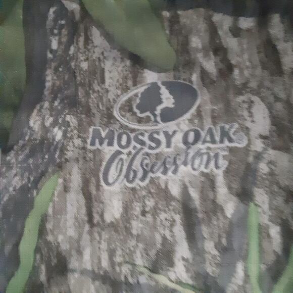 Mossy Oak Shorts Mens XL Camouflage Cargo Obsession Lightweight 10" Inseam - Picture 3 of 10